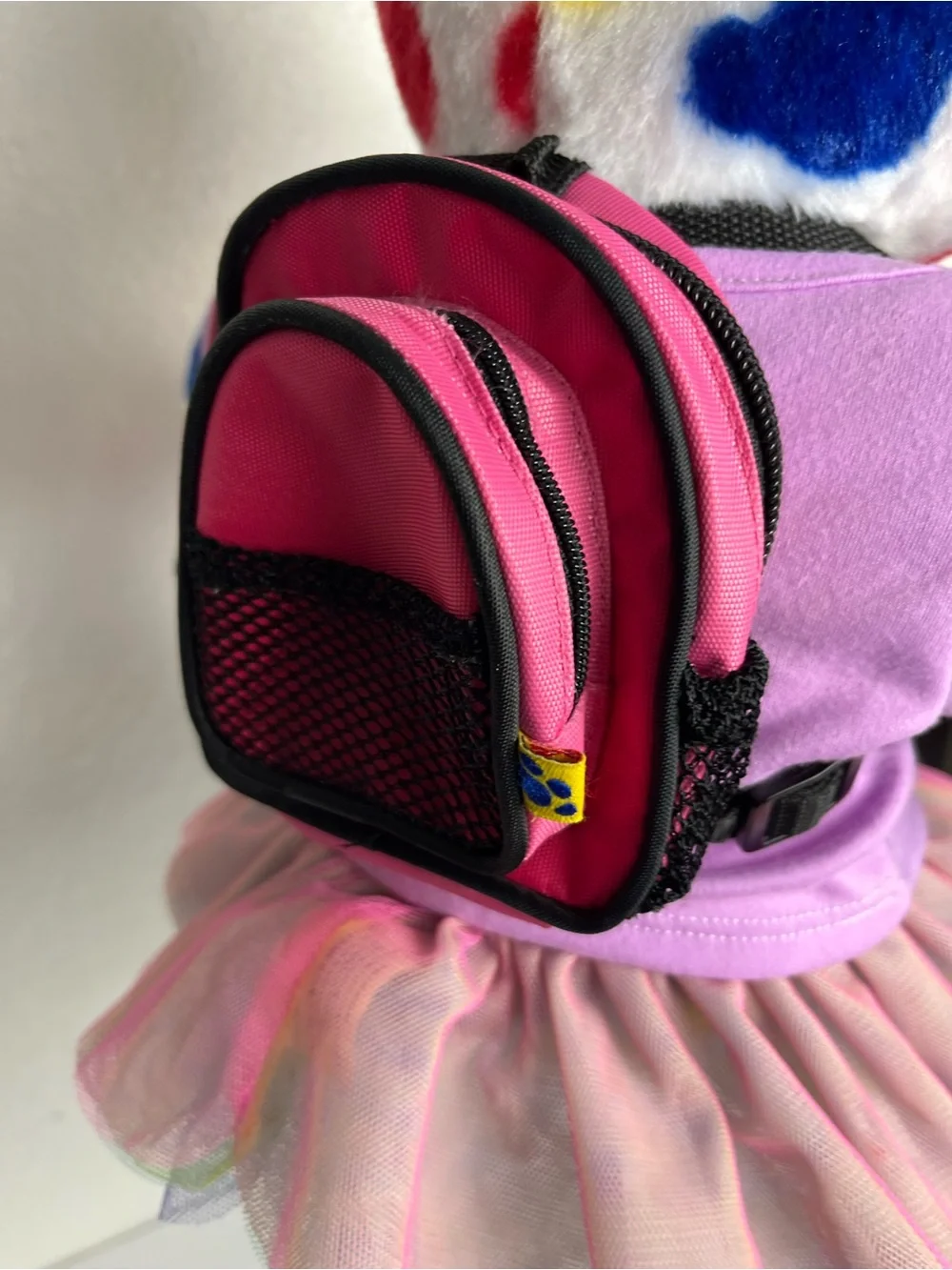 Build A Bear New Celebration Backpack Tutu Hello Winter Top Silver Sequins Shoes